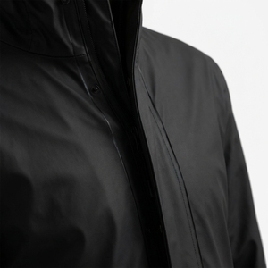 Impermeable con Capucha para Hombre, de Invierno, Sólido, Reforzado con Goma, con Cierre Frontal, Talla 6XL, OEM, ODM, Venta al Por Mayor, Logotipo Personalizado de Fábrica - Product Image 4