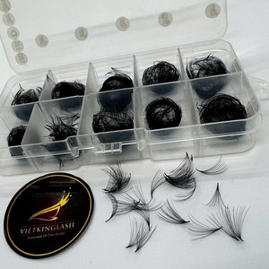 Professional Eyelash Extensions Synthetic Hair Handmade Fans Premium 3D-20D Mix Size CC DD L M Curl Natural Long Fast Shipping - Product Image 4