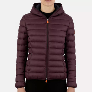 Veste matelassée à capuche pour femmes, chaude et épaisse pour l'hiver, imperméable, coupe-vent, mode décontractée pour l'extérieur, OEM - Product Image 1