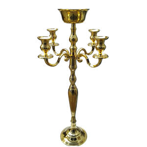 Luxury Tall Candlestick Holder Wedding <b>Candle</b> Stand Exquisite Handmade Candelabra Home Hotel Christmas Decoration for - Product Image 3