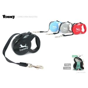 Yommy Retractable Dog <b>Leash</b> 3 Meters 15 Kg Capacity For <b>Pets</b> - Product Image 1