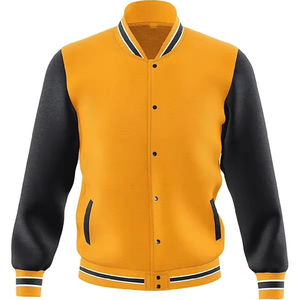 Chaqueta de Invierno de Alta Calidad a la Moda, Chaquetas Varsity Personalizadas con Logotipo para Hombre, Chaquetas Bomber Varsity de Lana para Hombre - Product Image 3