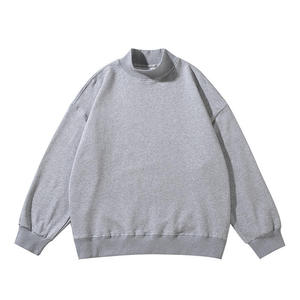 Fabricant en gros de sweats à capuche et pulls en coton personnalisés pour hommes, style streetwear oversize, col rond et col montant - Product Image 5