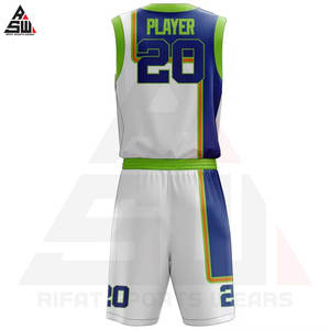 Uniforme de Baloncesto Personalizable al por Mayor con Tela Transpirable Estampada, Diseño Profesional, Etiquetas y Colores Personalizados - Product Image 3