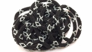 Asthamangal Gift & Craft Romantic Children's Unisex Black & Brown Lampwork & Glass Tassel <b>Beaded</b> <b>Bracelets</b> - Product Image 5