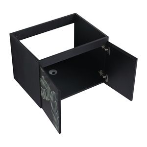 Pannello per Mobile da Bagno da 24 Pollici con Armadietti e Vani Portaoggetti per Vanità da Bagno - Product Image 6