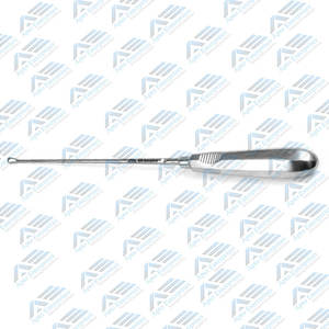 Cureta uterina Recamier de 5 Mm, instrumentos de Ginecología de eje maleable afilado de 12,5 pulgadas, acero inoxidable con vástago rígido - Product Image 4