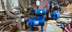 เครื่องรีดนมไฟฟ้าแบบพกพา ถังเดี่ยว สำหรับวัวและแพะ ทำจากสแตนเลส อุปกรณ์รีดนมอัตโนมัติสำหรับฟาร์มโคนม - Product Image 3