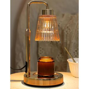 Lampe chauffe-bougie à intensité variable avec minuterie, cadeau d'anniversaire ou de pendaison de crémaillère pour femme et maman, élégante décoration pour la maison neuve avec chauffe-cire J - Product Image 1