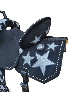 Silla de montar western de cuero hecha a mano y personalizada - Product Image 2