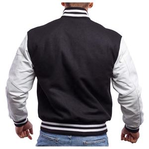 Chaquetas Varsity Personalizadas al por Mayor para Hombre, Tallas Grandes, Primavera, Color Sólido, Ecológicas, Transpirables, Deportivas, BS 2026 - Product Image 5