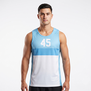 Professional Team Men Netball Jersey Custom Design Polyester Men Netball Jersey Sports Netball Jersey Custom Printed - Product Image 6