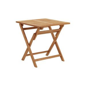 Outdoor Solid Teak Modern Folding Square <b>Dining</b> <b>Table</b> for Apartment Wooden Garden Patio Bistro - Product Image 1