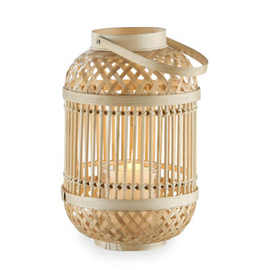 Farol de bambú para decoración interior y exterior, excelente calidad, tejido a mano, luces naturales. - Product Image 4