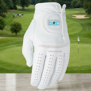 Gants de golf respirants à fermeture auto-agrippante, gants de golf pour homme, main gauche, antidérapants, respirants, en cuir Cabretta de qualité supérieure, gants de sport de golf - Product Image 4