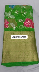 Tela ligera de organza suave, perfecta para prendas nupciales exquisitas, ideal para disfraces o kurtis. - Product Image 5