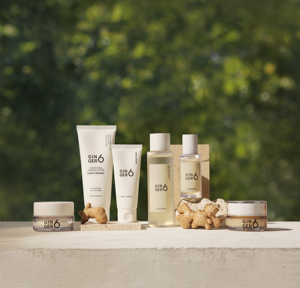 GINGER6 Daily Vegan Nourishing Whitening Skincare Gift Box with <b>Toner</b> Serum Moisturizer 6-in-1 for Women (All <b>Skin</b> Types Korea) - Product Image 1