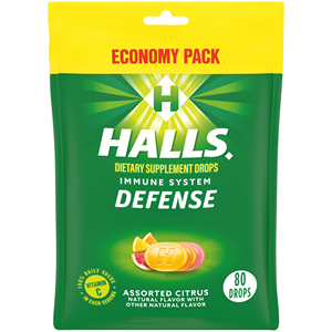 Premium Quality 1 <b>Box</b> Halls Menthol Cherry Flavor Cold and Cough Relief 30 Halls Cherry Cough <b>Drops</b> Per Bag - Product Image 5