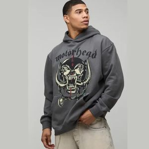 Sudadera con Capucha Extra Grande de Algodón Unisex para Invierno, Sudadera con Logotipo Personalizado y Bolsillo, Sudadera Urbana Ecológica para Hombre y Mujer - Product Image 3