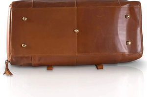 Sacs de sport de luxe en cuir véritable grande capacité, sacs de voyage légers et écologiques en polyester imperméable pour activités de plein air - Product Image 4