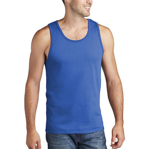 Camiseta sin Mangas de Algodón 100% Transpirable de Alta Calidad Personalizada para Hombre, Ropa Deportiva para Gimnasio, Talla XL, Oferta, Servicio OEM ODM - Product Image 1