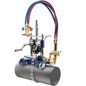 Macchina Manuale per Taglio/Smussatura Tubi CG2 11Y 110V per PVC da 0,2 a 2 Pollici di Spessore, Catena 82, Angoli Regolabili (0-45°) - Product Image 3