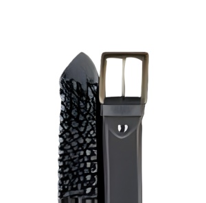 Ceintures tressées de luxe Braidster noires, design durable, haute qualité, accessoires élégants et modernes 2026, mode décontractée et raffinée - Product Image 3