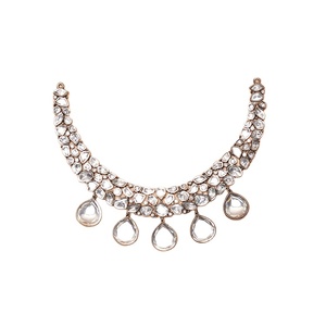 Fabricante profesional y exportador que vende el collar bordeado agrupado Polki sin cortar con clase de la mejor calidad para compradores a granel - Product Image 1