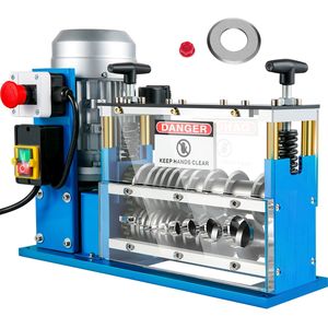 Spellatura Cavi Elettrica Automatica da 370W, Spellacavi Motorizzato a 11 Canali, 75 Ft/min, Attrezzatura per il Riciclo di Rottami Metallici - Product Image 1