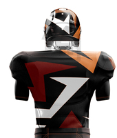 JAMEZ SPORTS Uniforme de football américain léger, maillot de performance, pantalon, col en V, manches courtes, unisexe, 100% coton, devant