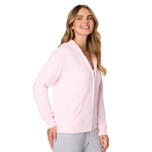 Sweat-shirt à capuche zippé court pour femme, 100 % coton éponge, avec logo personnalisé, vente en gros, haute qualité - Product Image 2