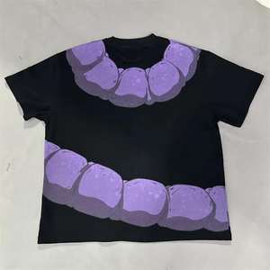 เสื้อยืดโอเวอร์ไซส์พิมพ์ลาย 3 มิติ แบบกำหนดเอง วิธีการพิมพ์ดิจิทัล คุณภาพสูง ระบายอากาศได้ดี - Product Image 3