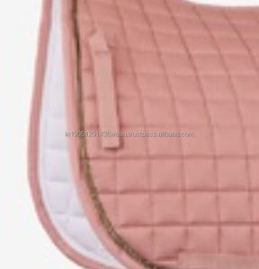 Tapis de selle anglais rose clair de qualité supérieure Maizan International Durable vente chaude coton/Polyester rembourrage en mousse souple pour - Product Image 3