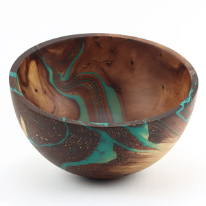 Designer Resin & Wood Serving Bowl Dishwasher Safe Customizable Color Luxury Serving Bowl 3 Pieces <b>Set</b> At <b>Cheap</b> Price - Product Image 5