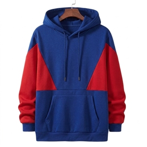 เสื้อสเวตเชิ้ตผู้ชาย 360gsm ทรงโอเวอร์ไซส์ ผ้าฝ้ายผสมโพลีเอสเตอร์ ซักแล้ว สไตล์วินเทจ สตรีทแวร์ - Product Image 1