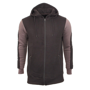Survêtement décontracté moderne pour homme, hiver, uni, à capuche, avec cordon de serrage, respirant, avec personnalisation de marque, pour les passionnés de mode urbaine - Product Image 4
