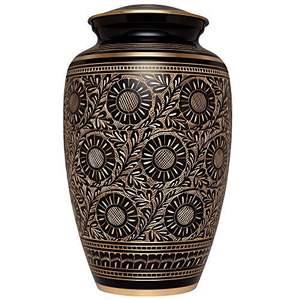 Premium Brass <b>Large</b> Adult Cremation <b>Urn</b> for Human Ashes Funeral Burial and Memorial Wholesale Supply - Product Image 1