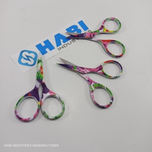 Ciseaux de couture et de manucure personnalisés avec impression sur mesure, ciseaux de bricolage en gros, ciseaux de couture couleur Pantone personnalisée, outils - Product Image 2