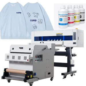WeenTek 60 см 70 см DTF принтер DTF 2 или 4 i3200 печатные головки с Порошковым шейкером для футболки