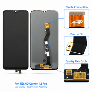 Écran tactile LCD de remplacement d'origine pour TECNO Camon 12 Pro avec garantie d'un an, qualité supérieure, 6,1 pouces - Product Image 3
