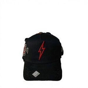 Gorras de Béisbol Unisex de Alta Calidad con Visera Curva de Gamuza, Logotipo Bordado, Forro de Satén, Modelo Terry 5, Cuatro Unidades - Product Image 1