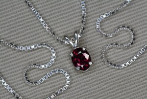 Certified Natural <b>Ruby</b> Pendant Sterling Silver Oval Cut Real Genuine July Birthstone Jewelry Gift For Her Elegant Fine Jewelry - Product Image 3