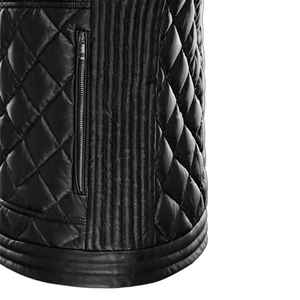 Chaleco de Cuero Genuino para Motociclistas, Estilo Moderno Juvenil - Product Image 6