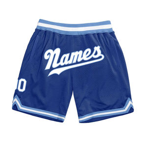 Shorts de basketball personnalisés à sublimation intégrale, confortables, avec taille élastique, respirants, séchage rapide, en maille pour le sport et le fitness - Product Image 1