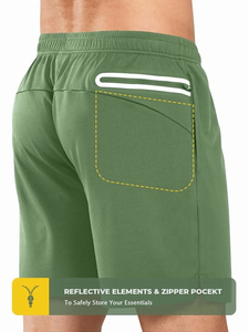 Pantalones Cortos Deportivos Casuales de Poliéster para Hombre, Pantalones Cortos de Gimnasio para Correr, de Secado Rápido, Transpirables, para Verano, Ropa Deportiva, Pantalones Cortos de Playa - Product Image 4