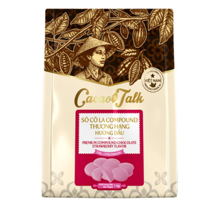 Chocolate Compuesto de Fresa Más Vendido, Botones de Chocolate de Cacao, Venta Directa de Fabricante para la Industria de Panadería, Global, HALAL, OEM/ODM - Product Image 1