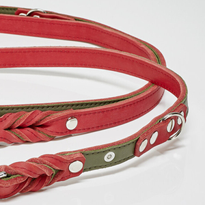 Competitive Price Leather <b>Dog</b> <b>Leash</b> Customized Color Leather <b>Dog</b> <b>Leash</b> Rivet Decoration Leather <b>Dog</b> <b>Leash</b> - Product Image 5