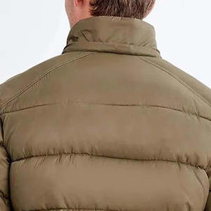 Chaqueta Bomber de Lona de Alta Calidad para Hombre, Resistente al Viento, de Secado Rápido, Transpirable, Acolchada, con Cuello Alto y Estampado Frontal, para Invierno, OEM - Product Image 5