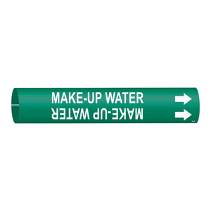Marcador de Tuberías a Presión para Líneas de Agua de Refrigeración y Suministro - Brady - Product Image 2