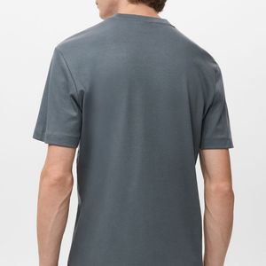 เสื้อยืดคอตตอน/โพลีเอสเตอร์ 100% แบบยูนิเซ็กซ์ สั่งทำได้ พร้อมโลโก้ตามแบบ OEM/ODM ทรงปกติ คุณภาพสูง แห้งเร็ว เป็นมิตรกับสิ่งแวดล้อม สไตล์สตรีทแวร์ - Product Image 6